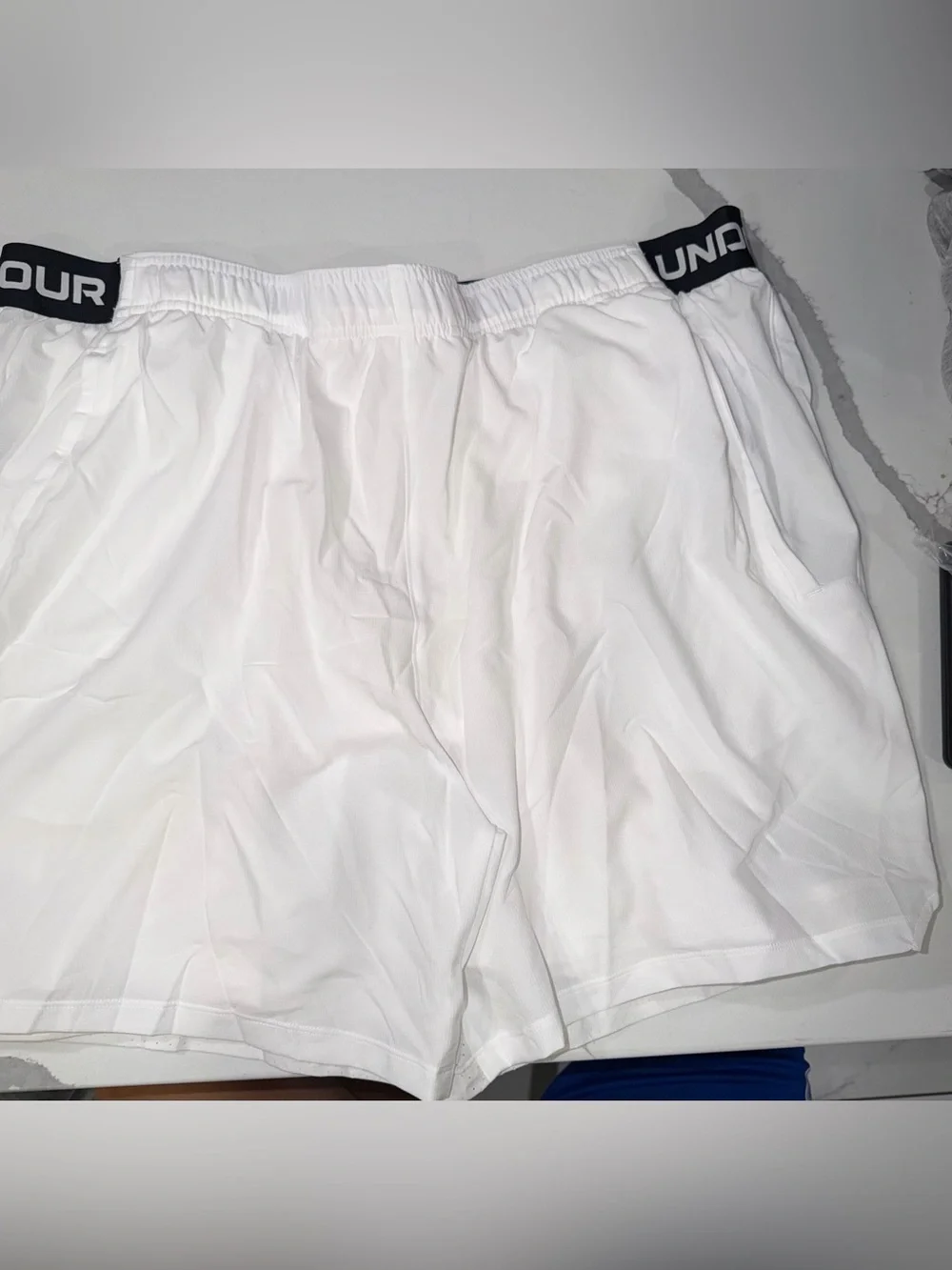 Men's White Briefs with Black Branded Waistband 3xl